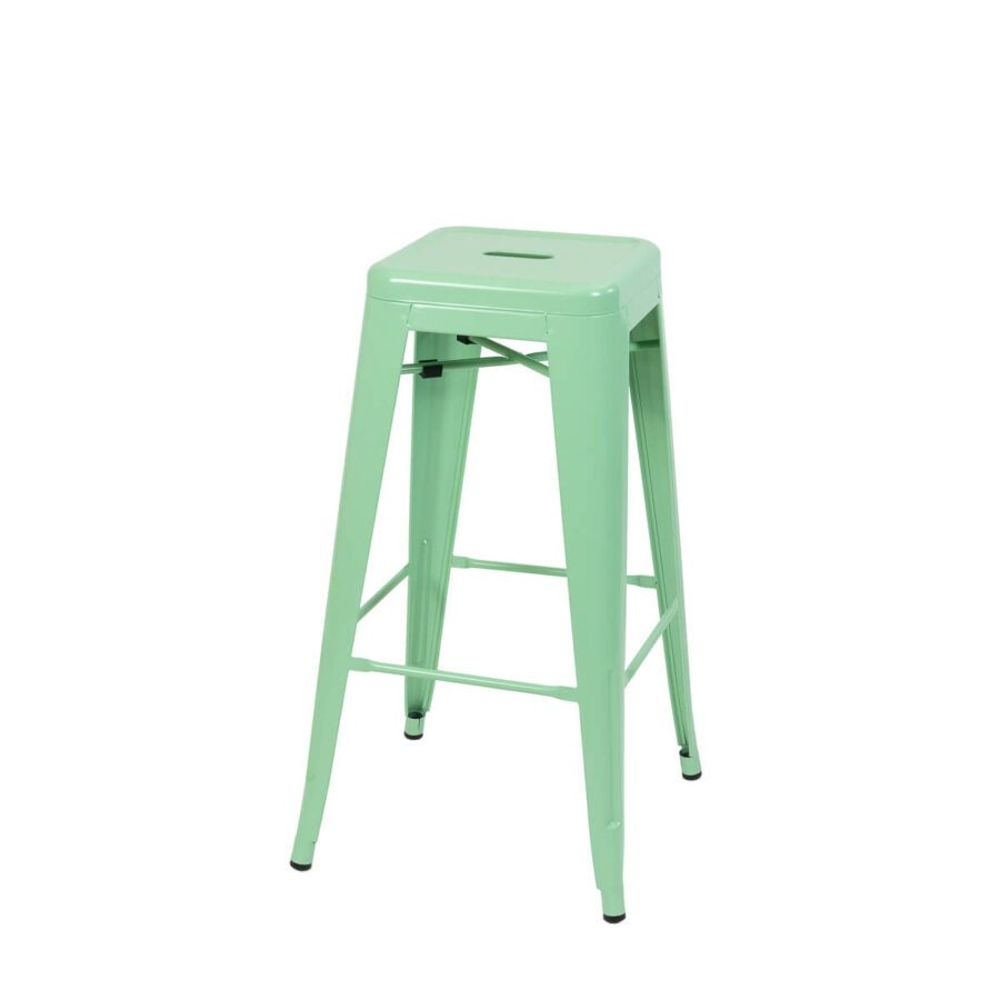 Tollix Stool - Green Metal