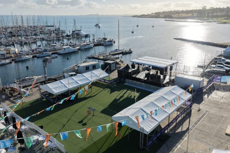 Marquee Hire Geelong on the waterfront