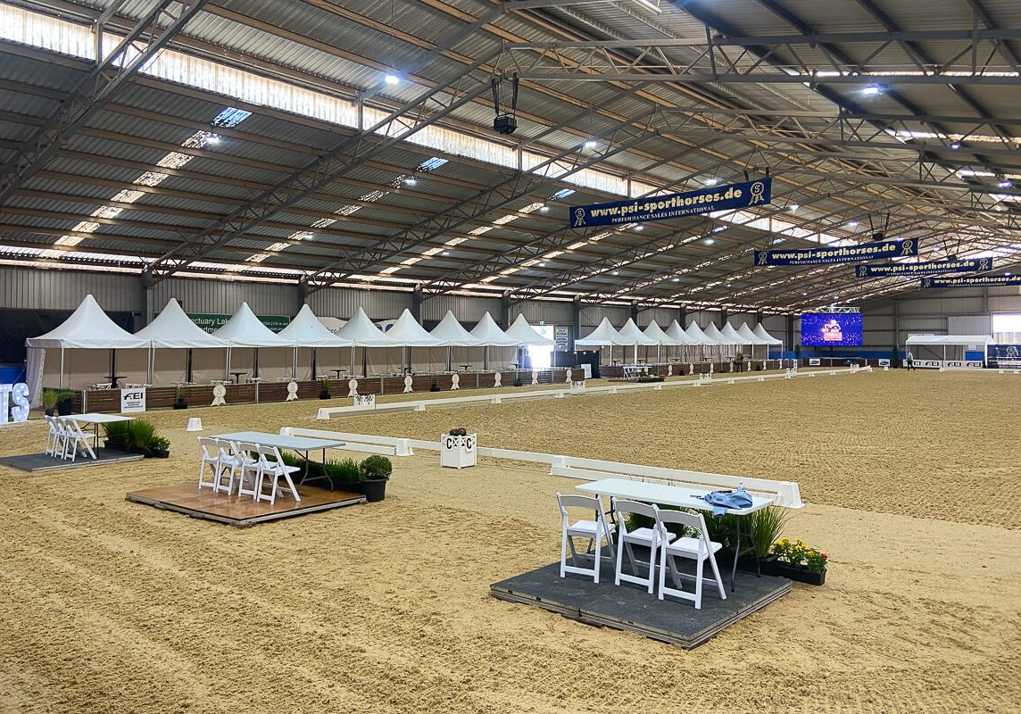 Marquee hire Pagoda Equestrian
