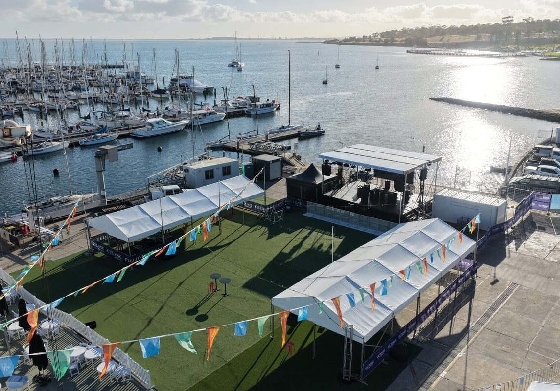 Marquee Hire Geelong on the waterfront